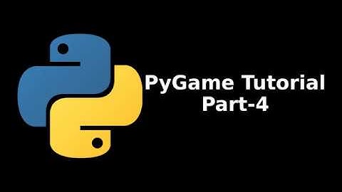 Pygame Tutorial - Part 4 Scores on screen, sound effects