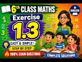 Class 6 Maths Exercise 1.3 | Knowing Our Numbers | Telangana SCERT