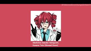 Medicine-Sasuke Haraguchi, Kasane Teto Slowed Down