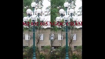 Cột Đèn Sân Vườn DC06.Cột trang trí sân vườn DC06 DC07 DC05B DC02. LH 0962032015