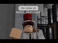 Roblox: SCP RP: FBI Open up but it's in-game footage