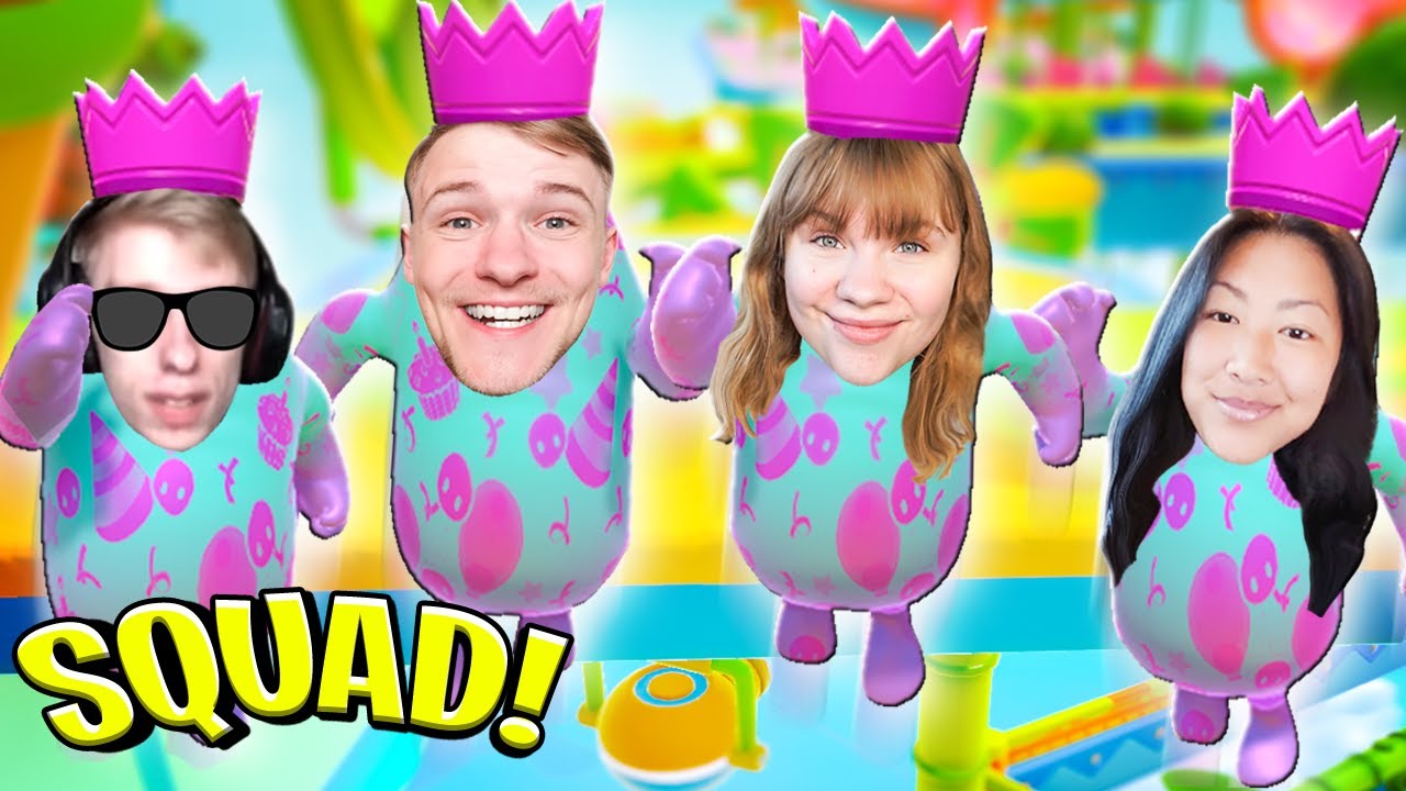 Det (Værste) *BEDSTE SQUAD* i FALL GUYS! | Dansk Fall Guys