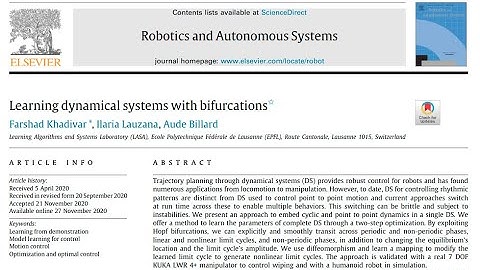 Learning dynamical systems with bifurcations