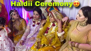 Kashish Ki Haldii Ceremony Mai Gaye ||😍😍|| Family Vlogs #viral