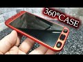 360 Degree Protective case for iPhone and Samsung + front tempered glass