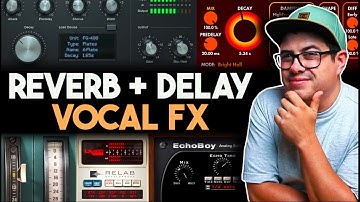 8 Ways To Use Reverb & Delay On Vocals!