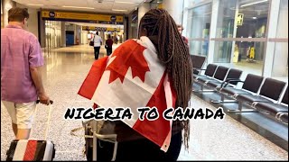 TRAVEL VLOG: NIGERIA TO CANADA.🇨🇦 LUFTHANSA #travelvlog #visitingcanada #traveltocanada