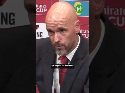 I WILL WIN TROPHIES SOMEWHERE ELSE! Ten Hag EMPHATIC on Man United future 😳