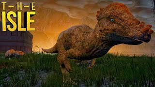 O Pachyceplalossaurus Dourado Da Ilha Em Perigo+Utah, T rex Estão A Espreita | The Isle 31 (PT-BR)