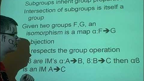 Group Theory Permutations
