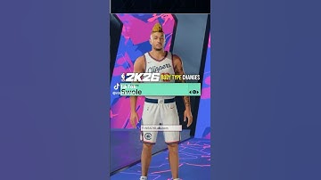 2k26 My Player Custom Body Type #nba #nba2k #nba2k26gameplay #2k26