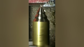 The making of a brass tree! #shorts #lathe #engineering #cnclathe #metalwork