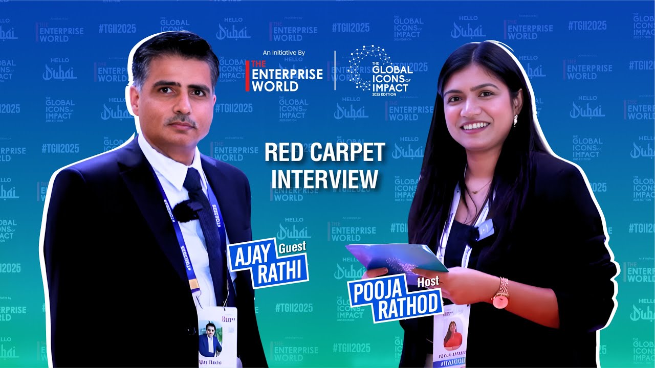 Ajay Rathi Ajay Rathi | Red Carpet Interview | The Global Icons of Impact 2025 ...