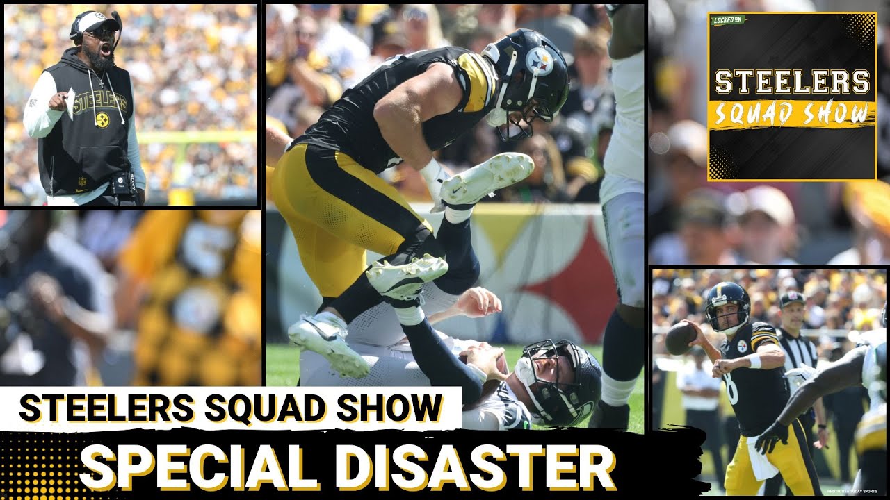 STEELERS SQUAD SHOW: INSTANT Seahawks Reaction, Defensive Improvements, & Missed Opportunities
