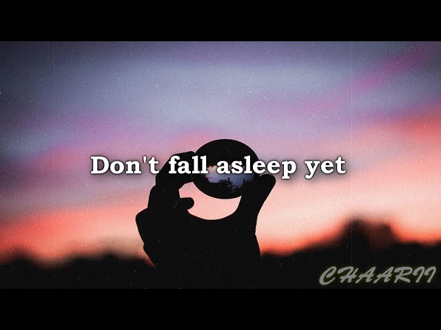 Powfu - don't fall asleep yet Prod. ENRA [Lyrics] class=