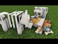 Wolf life poor puppy needs help  minecraft animation