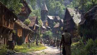 Relaxing Medieval Music | Medieval Celtic Music - Daily Life As A Villager