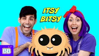 Itsy Bitsy Spider (With Action) - Classic Nursery Rhymes With Bella &amp; Beans