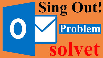 how to logout from outlook 2007-2019 || Mail Sing out  Form Outlook Software
