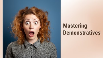 Mastering Demonstratives: Determiners vs Pronouns in English