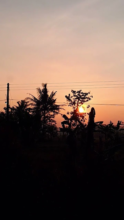 Selalu terkesima dengan pemandangan matahari terbit