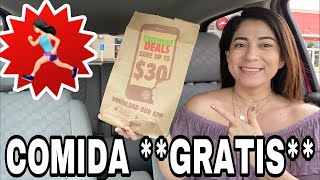 🚨🤩🍔Vamos por **COMIDA GRATIS** ILIMITADA ??  🔥👉🏼🏃🏻‍♀️