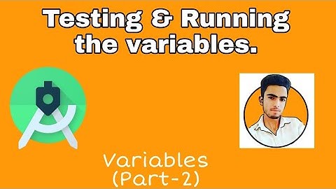 Variable in java - basic java for android studio (part-2) #basicjavaforandroid #basicjavainhindi