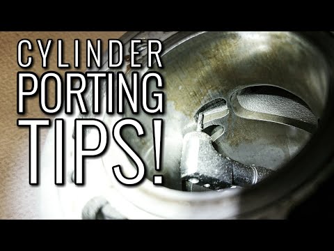 Two Stroke Cylinder Porting Tips | WATCH THIS BEFORE YOU START CUTTING! 2 Stroke Tuning