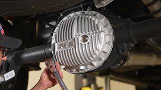 2019 - 2025 GM GMCH 9.5"-12 BOLT HEAVY-DUTY CAST ALUMINUM REAR DIFFERENTIAL COVER INSTALLATION GUIDE Profile