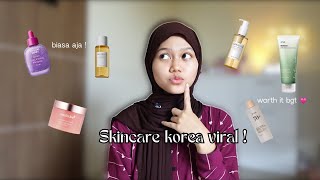 REVIEW JUJUR SKINCARE KOREA 🐰| skincare viral, skin1004, anua, medicube
