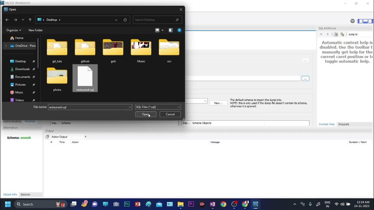 Mysql how to open database in mysql workbench demo mysql youtube