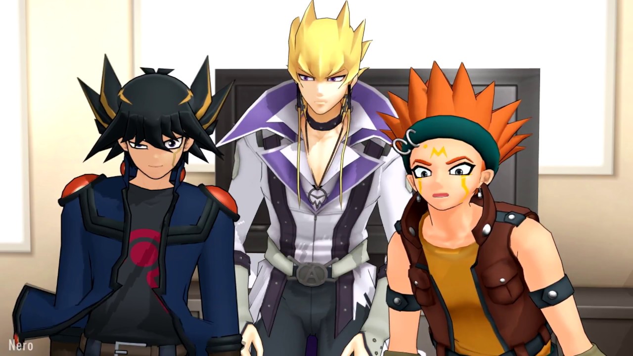 【MMD】Everybody 【Jack, Yusei & Crow】