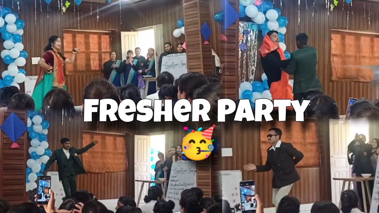 Fresher Party 🥳🎉