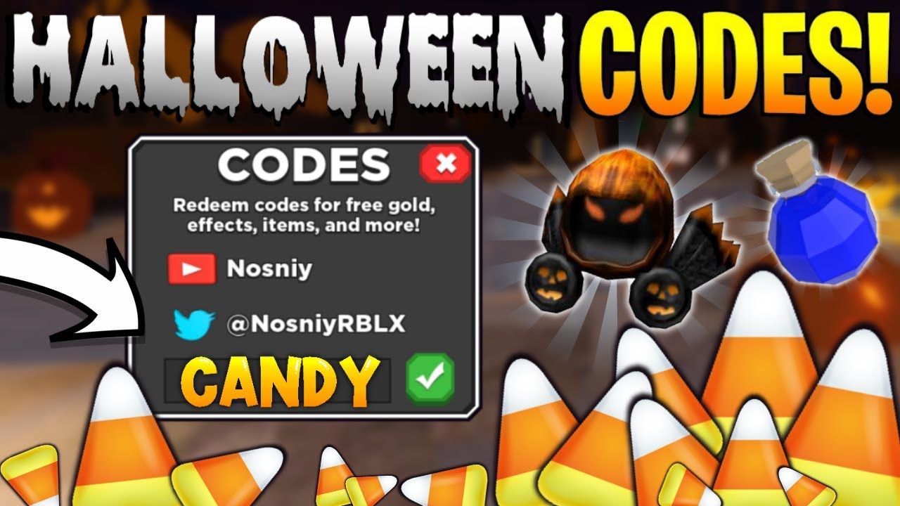 All Halloween Codes In Treasure Quest Roblox Youtube - roblox codes halloween treasure quest