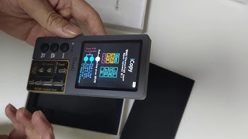 unpack icopy plus with battery and battery board