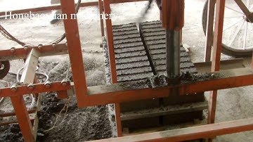 QTJ4 25C semi automatic block making machine from hongbaoyuan machinery