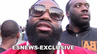ADRIEN BRONER ON FIGHTING ADNRE BERTO  - EsNews Boxing