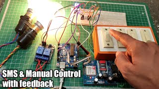 SMS and Manual Control HomeAutomation System with feedback using GSM Module & Arduino uno screenshot 5