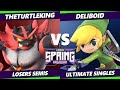 Spring arcadian losers semis  theturtleking incineroar vs deliboid toon link smash ultimate