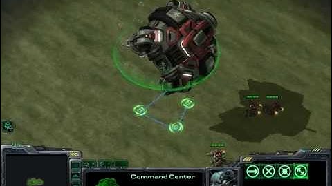 Starcraft 2 funny building patrol bug