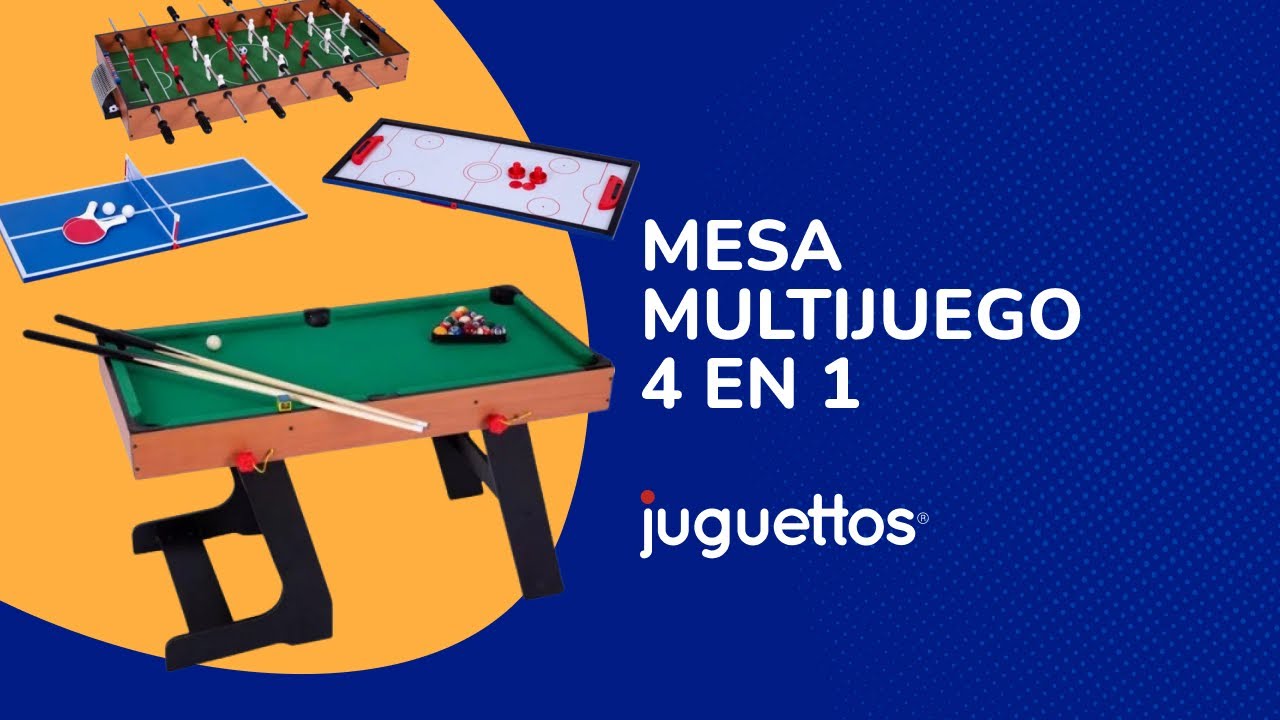 La Mesa Multijuego 4 en 1 