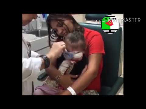 فتاة تبصر لأول مرة شاهد ردة فعلها