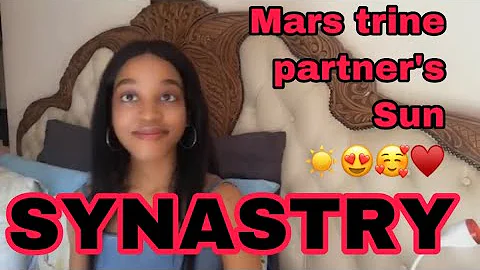 SYNASTRY: Sun Trine Mars synastry - The perfect supportive relationship