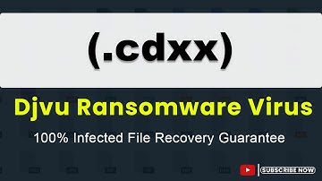 || SOLVED ✅🔘|| Cdxx (.cdxx) Djvu ransomware virus - removal and decryption