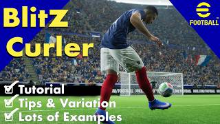 eFootball 2026 Blitz Curler Tutorial - Step by Step Guide to Curling Goals from Anywhere!!!