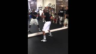 Floyd Mayweather Training at the Mayweather Boxing Gym