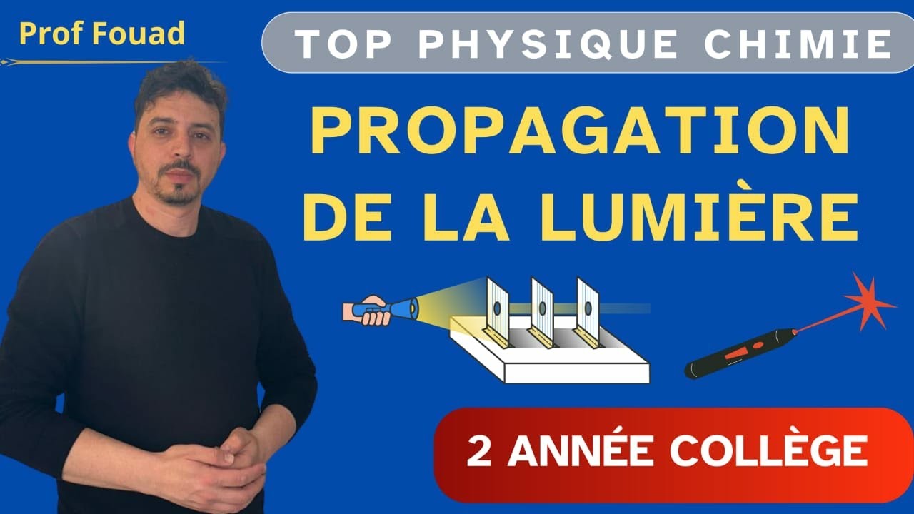 Propagation de la lumière 2 année collège
