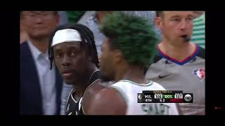 Celtics vs Bucks final Seconds. Marcus Smart chokes game away.