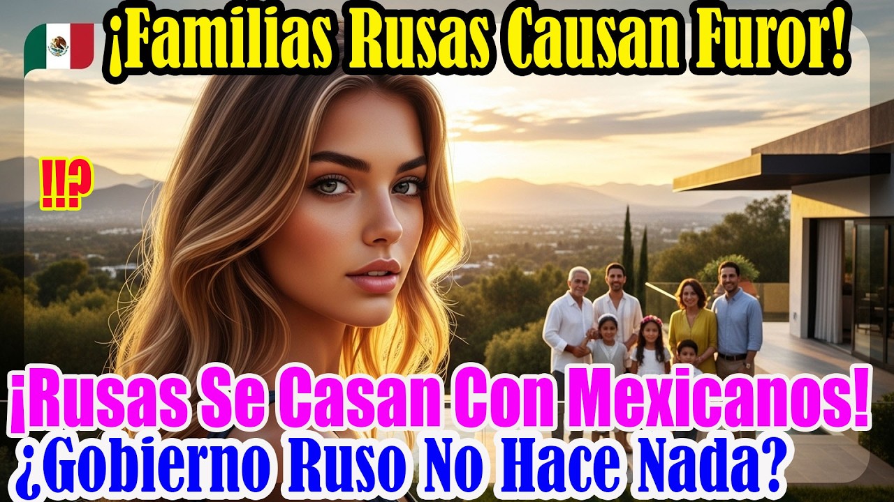 Familia rusa conmociona: mujeres rusas viajan en masa a México para casarse y sorprenden sociedad ya