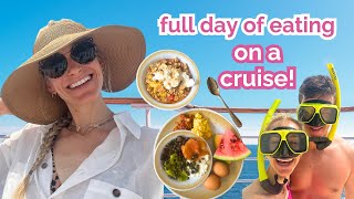New food combos I'm OBSESSED with! | Full Day Of Intuitive Eating W/ No Food Rules… On A Cruise